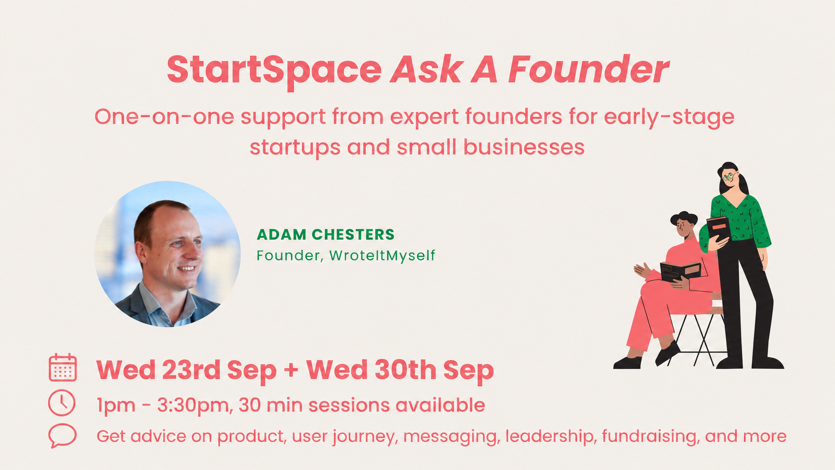 Startspace Ask A Founder Sessions