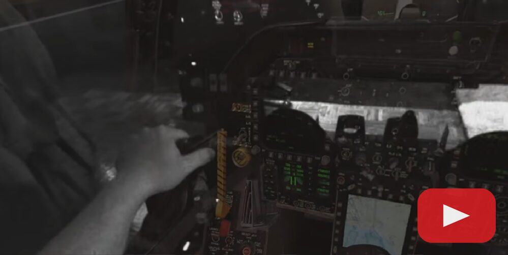 The passthrough view inside the headset, from the project demo.
