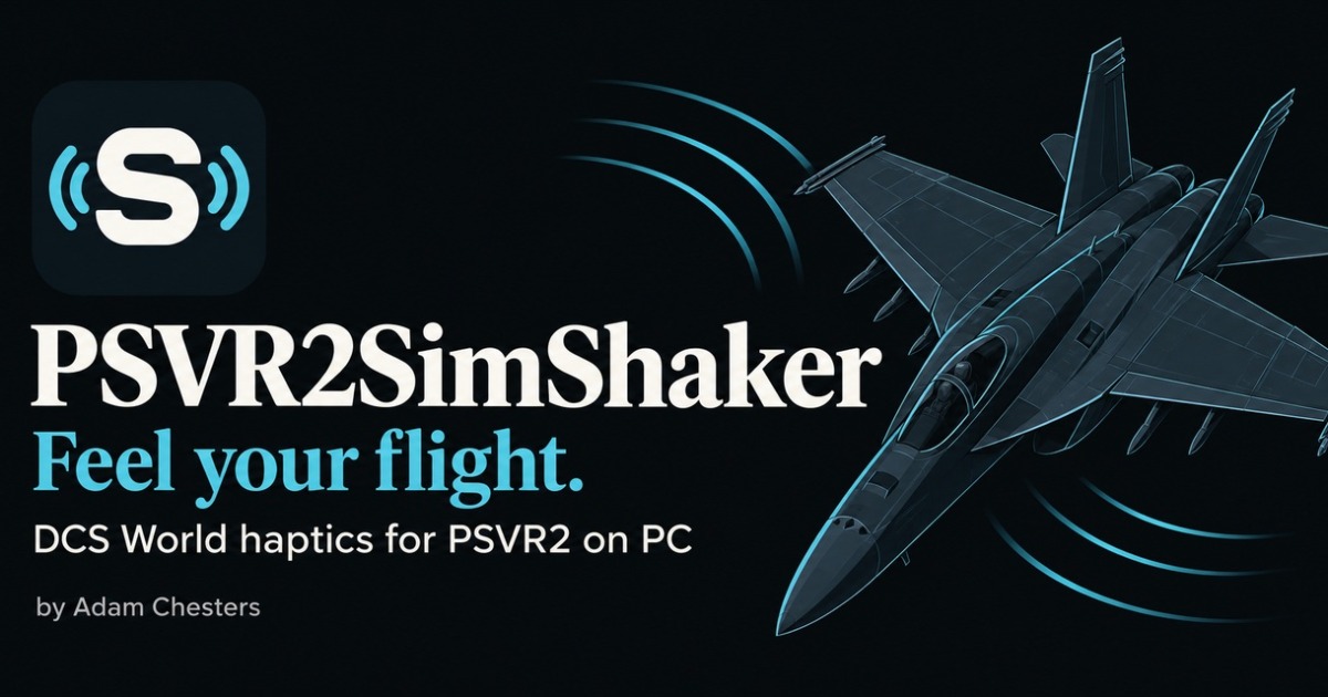 PSVR2SimShaker project cover